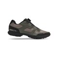 GIRO Buty rowerowe - GUAGE BOA - zielony/brązowy