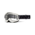 100% SPEEDLAB Okulary kolarskie - STRATA 2 - szary/biały