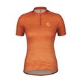 SCOTT Koszulka kolarska z krótkim rękawem - ENDURANCE 30 - pomarańczowy