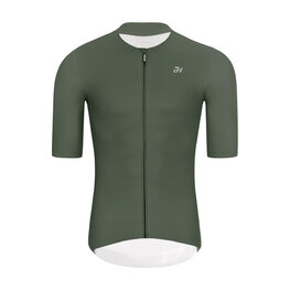 HOLOKOLO Krótka koszulka kolarska i spodenki - ELEVATE - fioletowy/zielony