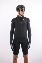 ALÉ Kamizelka kolarska - GILET RACING - czarny