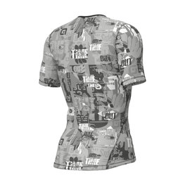 ALÉ Kolarska koszulka z krótkim rękawem - INTIMO BREAK - szary
