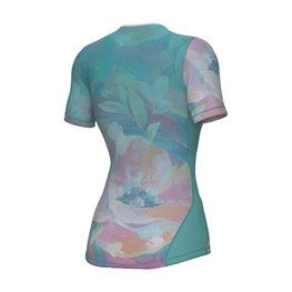 ALÉ Kolarska koszulka z krótkim rękawem - PAINT INTIMO - zielony