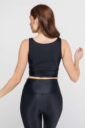 ATHLEEYA top - URBAN TANK - czarny