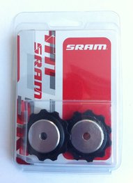 SRAM koła pasowe - PULLEYS  05-07 X0, 07-09 X9 SHORT CAGE, 08-09 X7 - czarny