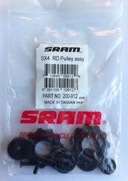 SRAM koła pasowe - PULLEYS X4/SX4 - czarny