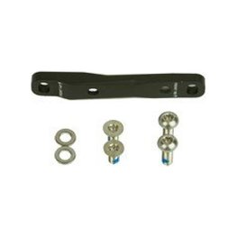 SRAM adapter - FLAT MOUNT ADAPTER 0F/20F - czarny/złoty