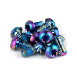 SRAM zestaw śrub - SCREWS - tęczowy
