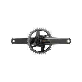 SRAM korby i tarcze - FORCE 1X D2 DUB IRIDESCENT 172.5mm - czarny