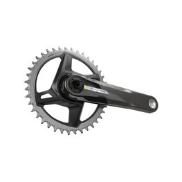 SRAM korby i tarcze - FORCE 1X D2 DUB IRIDESCENT 175mm - czarny