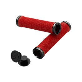 SRAM gripy - LOCKING GRIPS  - czerwony