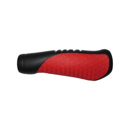 SRAM gripy - COMFORT GRIPS 133 mm - czarny/czerwony