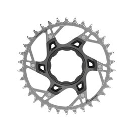 SRAM przekładnia - XX TQ 34z T-TYPE - srebrny/czarny