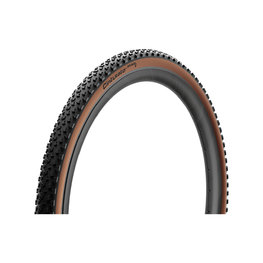 PIRELLI opona - CINTURATO GRAVEL S CLASSIC TECHWALL 45 - 622 60 tpi - brązowy/czarny