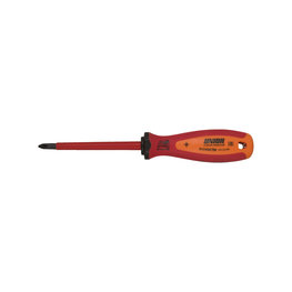 UNIOR śrubokręt - SCREWDRIVER VDE TBI PH2 x 100 - czerwony