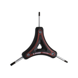 UNIOR klucz torx - TORX WRENCH 10 x 15 x 25 - czarny