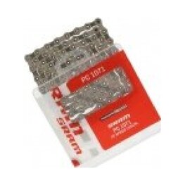 SRAM łańcuch - PC 1071 HOLLOWPIN - srebrny/czarny