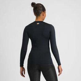 SPORTFUL Kolarska koszulka z długim rękawem - LIGHT - czarny