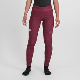 SPORTFUL legginsy - DORO - bordowy