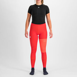 SPORTFUL legginsy - APEX - czerwony