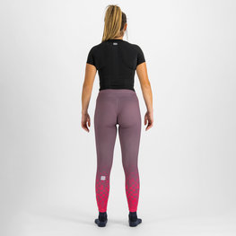 SPORTFUL legginsy - SQUADRA - różowy