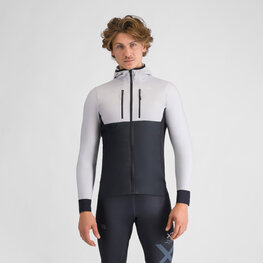 SPORTFUL Kolarska kurtka przeciwwiatrowa - CARDIO - szary/czarny