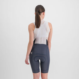 SPORTFUL Krótkie spodnie kolarskie z szelkami - BODYFIT LTD W - niebieski