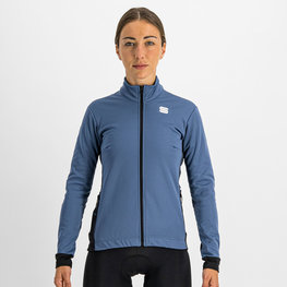 SPORTFUL Kolarska kurtka przeciwwiatrowa - NEO SOFTSHELL - niebieski/czarny