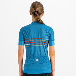 SPORTFUL Koszulka kolarska z krótkim rękawem - VELODROME - niebieski