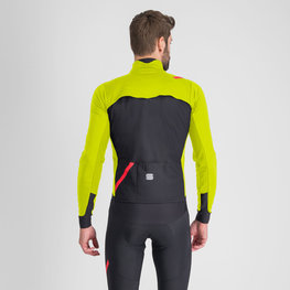 SPORTFUL Kolarska kurtka przeciwwiatrowa - FIANDRE MEDIUM - żółty