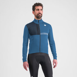 SPORTFUL Kolarska ocieplana kurtka - GIARA SOFTSHELL - niebieski
