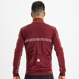 SPORTFUL Kolarska ocieplana kurtka - GIARA SOFTSHELL - brązowy