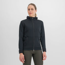SPORTFUL Kolarska ocieplana kurtka - METRO SOFTSHELL - czarny