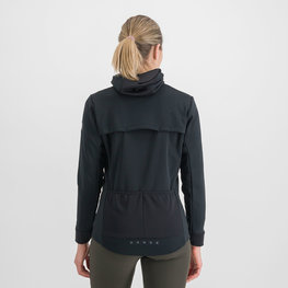 SPORTFUL Kolarska ocieplana kurtka - METRO SOFTSHELL - czarny