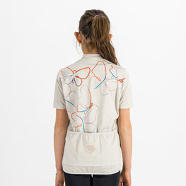 SPORTFUL Koszulka kolarska z krótkim rękawem - CHECKMATE - biały