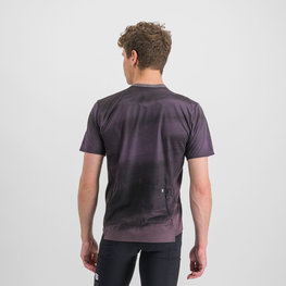 SPORTFUL Kolarska koszulka z krótkim rękawem - FLOW GIARA - brązowy