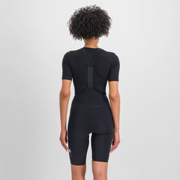 SPORTFUL Kolarska koszulka z krótkim rękawem - MERINO - czarny