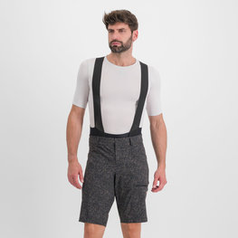 SPORTFUL Krótkie spodnie kolarskie bez szelek - SKY RIDER GIARA - czarny