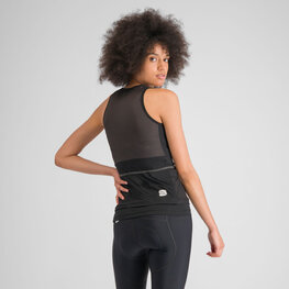 SPORTFUL Koszulka kolarska bez rękawów - SUPERGIARA - czarny