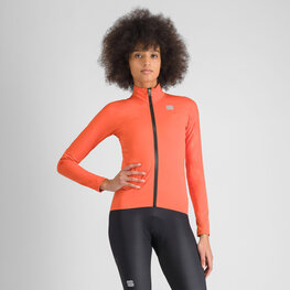 SPORTFUL Kolarska ocieplana kurtka - FIANDRE PRO W - czerwony