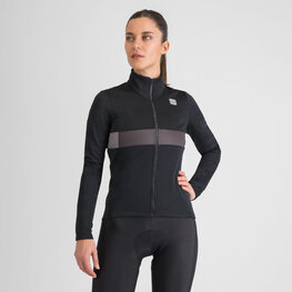 SPORTFUL Kolarska ocieplana kurtka - NEO SOFTSHELL W - czarny