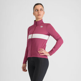 SPORTFUL Kolarska ocieplana kurtka - NEO SOFTSHELL W - czerwony