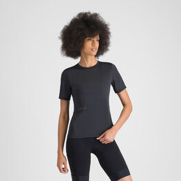 SPORTFUL Kolarska koszulka z krótkim rękawem - SUPERGIARA W - czarny