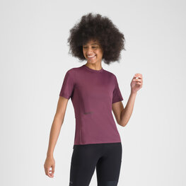 SPORTFUL Kolarska koszulka z krótkim rękawem - SUPERGIARA W - bordowy