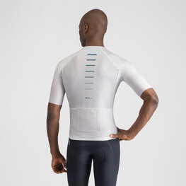 SPORTFUL Koszulka kolarska z krótkim rękawem - LIGHT - szary/biały