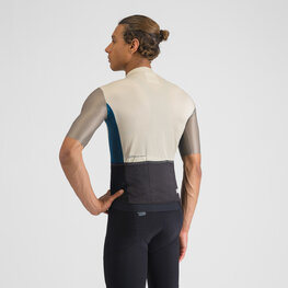 SPORTFUL Koszulka kolarska z krótkim rękawem - SUPERGIARA LOGO - szary