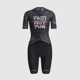 SPORTFUL Kombinezon kolarski - FAST NOT FUN W - czarny