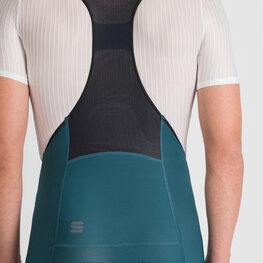 SPORTFUL Długie spodnie kolarskie z szelkami - SUPERNOVA - zielony