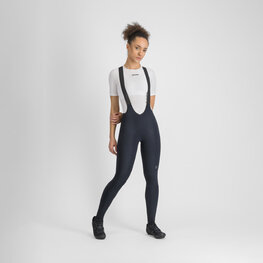 SPORTFUL Długie spodnie kolarskie z szelkami - SRK SHIFT - czarny