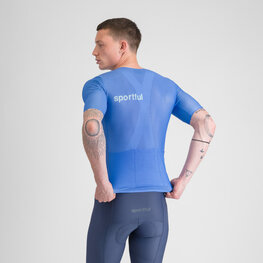 SPORTFUL Koszulka kolarska z krótkim rękawem - LIGHT 2 - niebieski